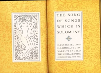 The song of songs which is Solomon's / ill. and illuminated by Valenti Angelo