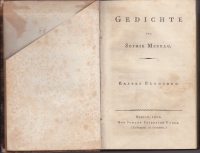 Gedichte / von Sophie Mereau. Bdch. 1.2 [in 1 Bd] - Bdch 2 u.d.T.: Serafine : e. Gedicht in 6 Gesängen