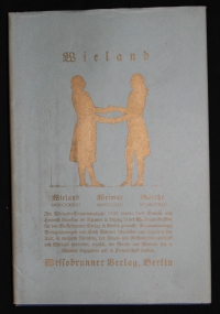 Wieland : e. Novelle / von Heinrich Lilienfein
