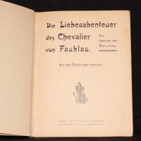 Die Liebesabenteuer des Chevalier von Faublas / von Louvet de Couvray. Aus d. Franz. übers.