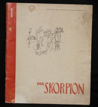 Der Skorpion / hrsg. von Hans Werner Richter unter Mitw. von Alfred Andersch, Wolfgang Bächler, Günther Eich, u.a. - Im Manuskript gedruckt. 1948, H.1.
